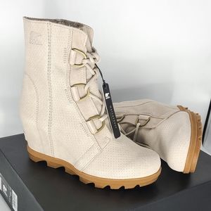 New Sorel Joan Of Arctic Wedge 2 II Taupe